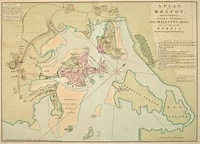 Image result for Map Troops Boston 1775
