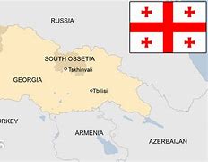Image result for Georgia-Russia Map