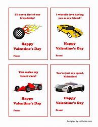 Image result for Race Car Valentine Box