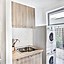 Image result for Stackable Washer and Dryer Laundry Room Ideas