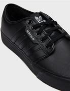 Image result for Men's Black Adidas Running Shoes