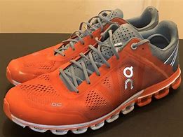 Image result for On Cloud Orange Shoes