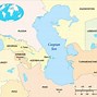 Image result for Map Ofn Caspian Sea
