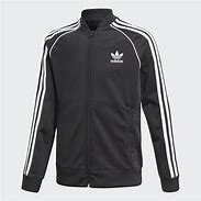 Image result for Adidas Track Jacket Black and Hira
