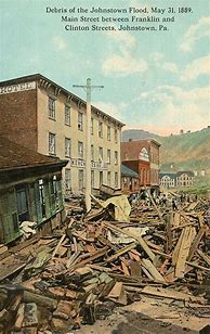 Image result for Johnstown PA Flood 1889