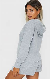 Image result for Women's Grey Zip Hoodie