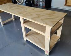 Image result for Simple Wooden Desk Top Design