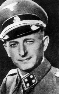 Image result for Adolf Eichmann SS Black Uniform