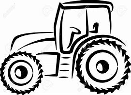 Image result for Tractor Line Drawing