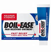 Image result for Boil Ease Pain Relieving Ointment, Maximum Strength - 1 Oz