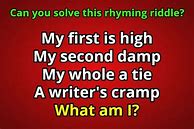 Image result for Rhymes and Riddles for Adults