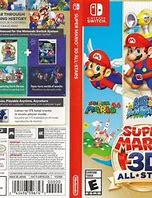 Image result for Super Mario 3D All-Stars Back Box
