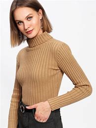 Image result for Long Sleeve Turtleneck Sweaters for Women