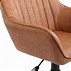 Image result for Tan Leather Desk Chair