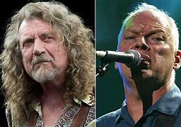 Image result for David Gilmour Robert Plant