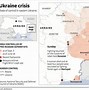 Image result for Map of Ukrainian Conflict