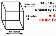 Image result for Is Volume Cubic Feet