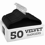 Image result for Space-Saving Velvet Hangers