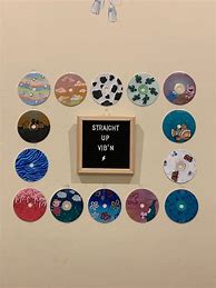 Image result for cd wall art decor
