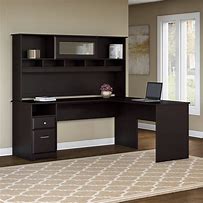 Image result for L Desk with Drawers
