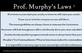 Image result for Murphy's Law Workplace