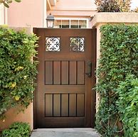 Image result for Wooden Outdoor Gates