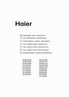 Image result for Haier Cfe633cw