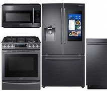 Image result for Samsung Black Stainless Appliance Package
