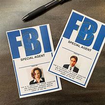 Image result for X-Files FBI Badge