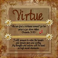 Image result for Virtue Scripture