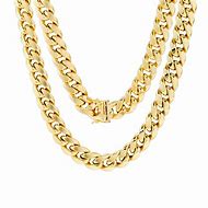 Image result for Mens Gold Cuban Link Chain