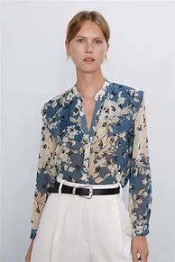Image result for Ladies Floral Blouses