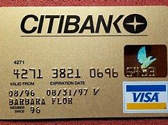 Image result for Citibank Visa