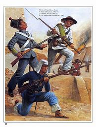 Image result for 1836 Mexican Army Uniforms