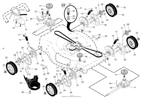 Husqvarna HU775AWD   96143010700 (2013 11) Parts Diagram for DRIVE