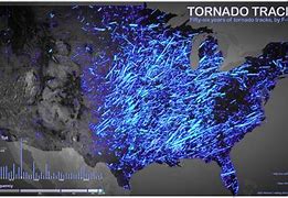 Image result for Tornado Tracks Map