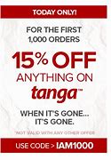 Image result for Tanga coupons for iphones