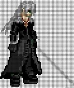 Image result for Sephiroth Pixel Art