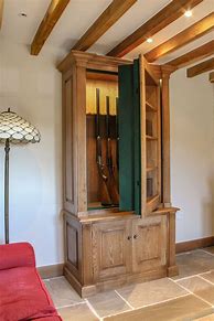Image result for Dresser Gun Cabinet