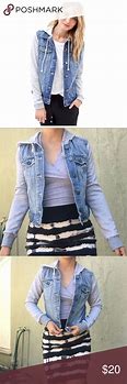 Image result for Gray Jean Jacket