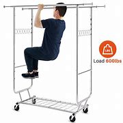 Image result for Heavy Duty Portable Clothes Hanger Rack