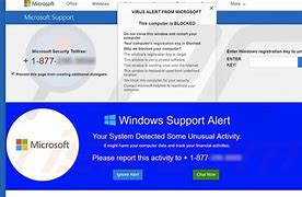 Image result for Fake Pop Up Window Scam