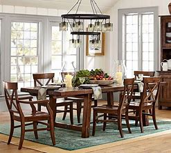 Image result for Pottery Barn Dining Table and Chairs
