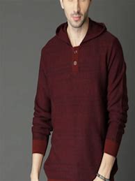 Image result for Maroon Sweater Hoodie Men