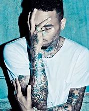 Image result for Chris Brown Tattoos and Meanings