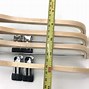 Image result for Ultra Thin Wood Clothes Hangers