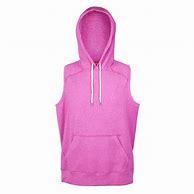 Image result for Men's Red Sleeveless Hoodie