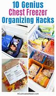 Image result for Chest Freezer Organizing Ideas DIY