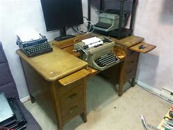 Image result for Typewriter Writer Desk