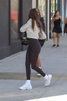 Madison Beer CamelToe in Leggings Out in Beverly Hills i